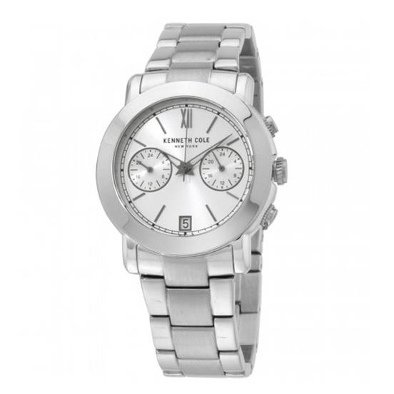 Kenneth Cole Analog Quartz Stainless Steel Silver Dial Men`s Wrist Watch 1002639