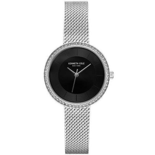 Women`s Kenneth Cole York Classic Crysatallized Steel Watch KC50198002