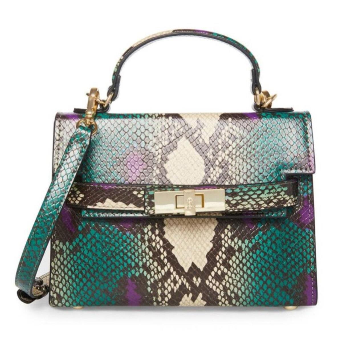 Steven Madden Bdignify Snake Print Optional Crossbody Size OS - Purple Multi