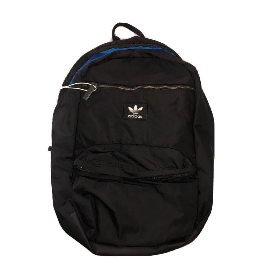 Adidas Originals Unisex National Plus Backpack Black One Size Black B175