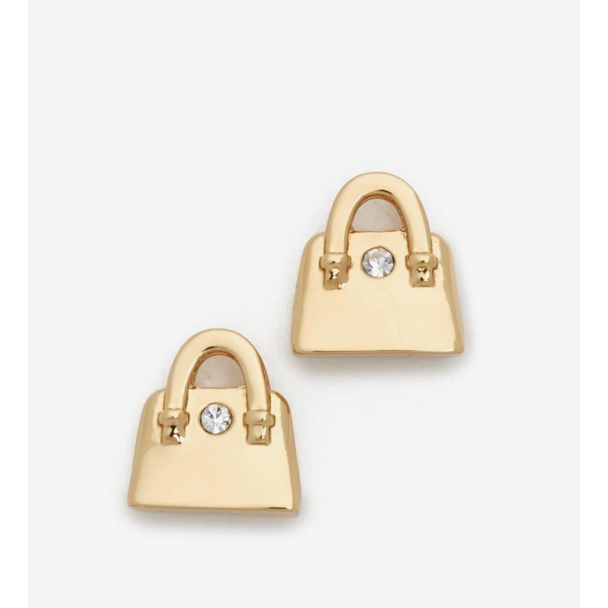 Kate Spade Things We Love Maise Purse Stud Earrings-gold