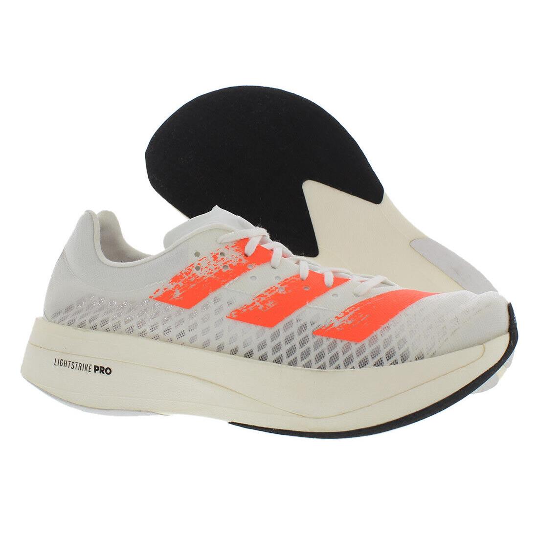 Adidas Adizero Adios Pro Mens Shoes Size 5 Color: Cloud White/signal - Cloud White/Signal Coral/Core Black, Main: White