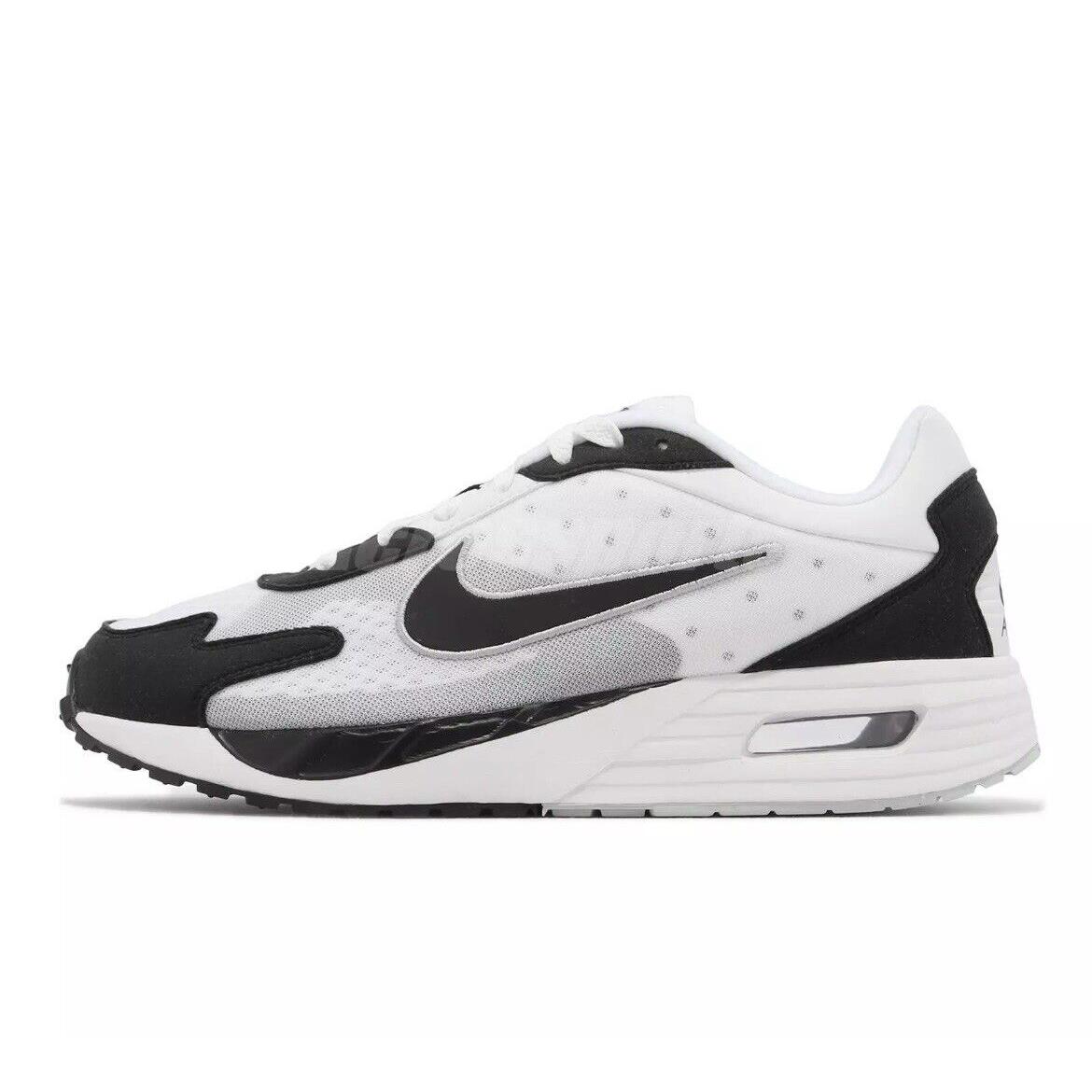 Nike Air Max Solo White Pure Platinum Black Men`s Shoes Sneakers DX3666-100 - White