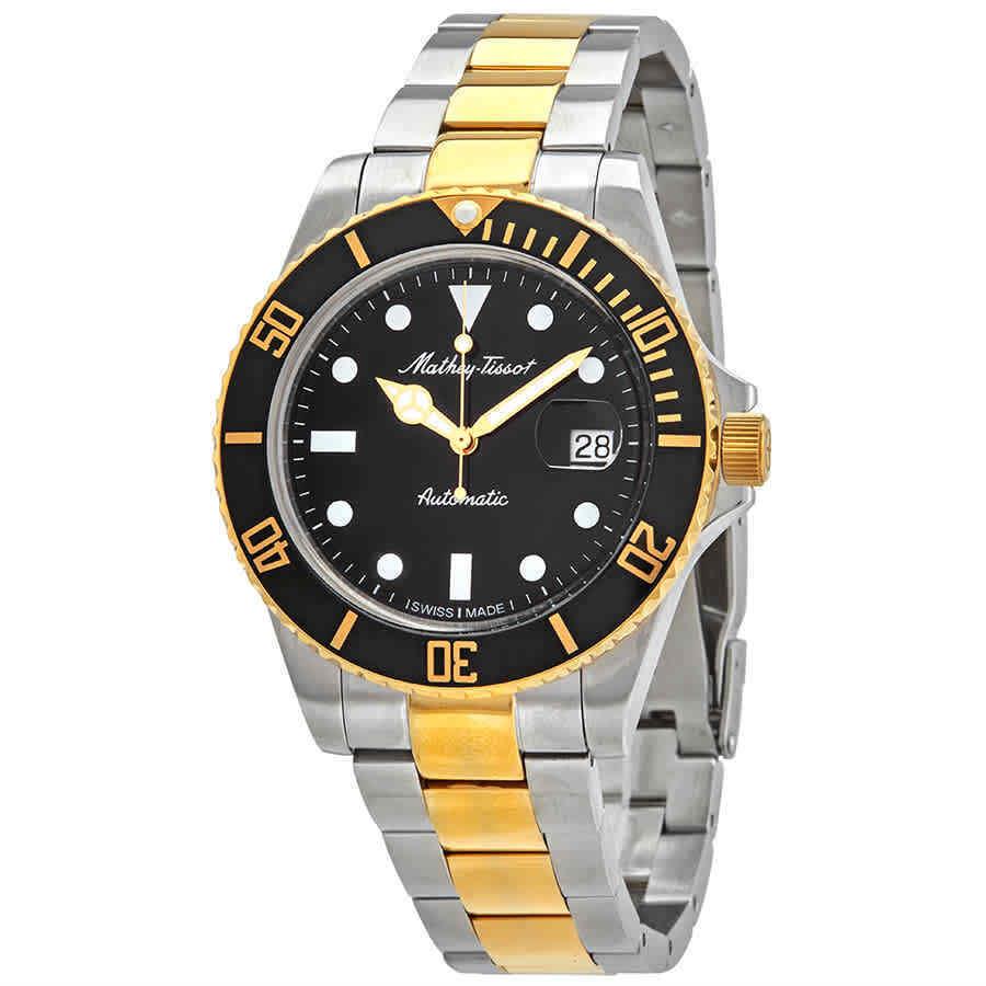 Mathey-tissot Mathey Vintage Automatic Black Dial 42 mm Men`s Watch H9010ATBN