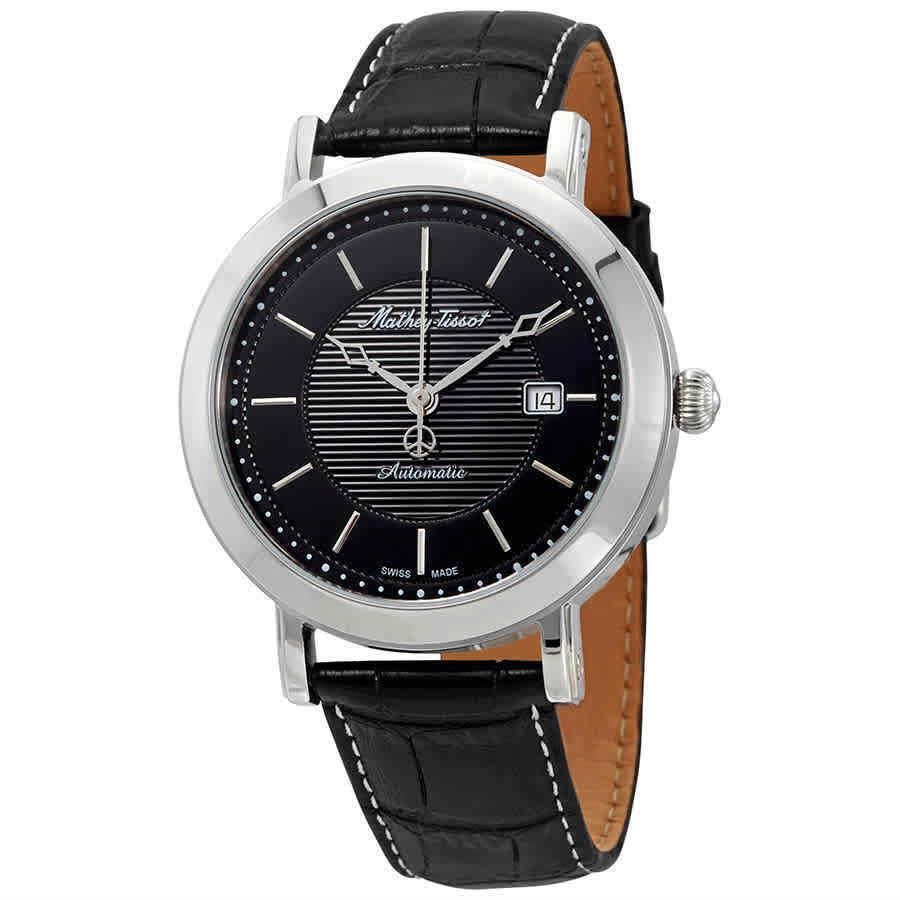 Mathey-tissot City Automatic Black Dial Men`s Watch HB611251ATAN