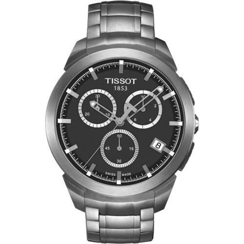 Tissot T-sport Titanium Chronograph Anthracite Dial Men`s Watch T0694174406100