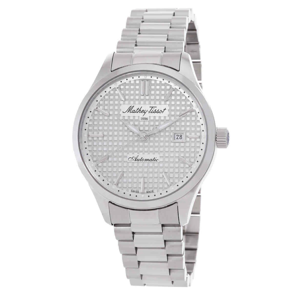 Mathey-tissot Urban Auto Automatic Silver Dial Men`s Watch H411ATAS