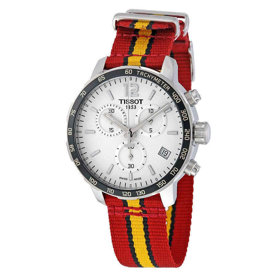 TIST0954171703708 Tissot Quickster Brooklyn Nets Edition Chronograph Men`s Watch