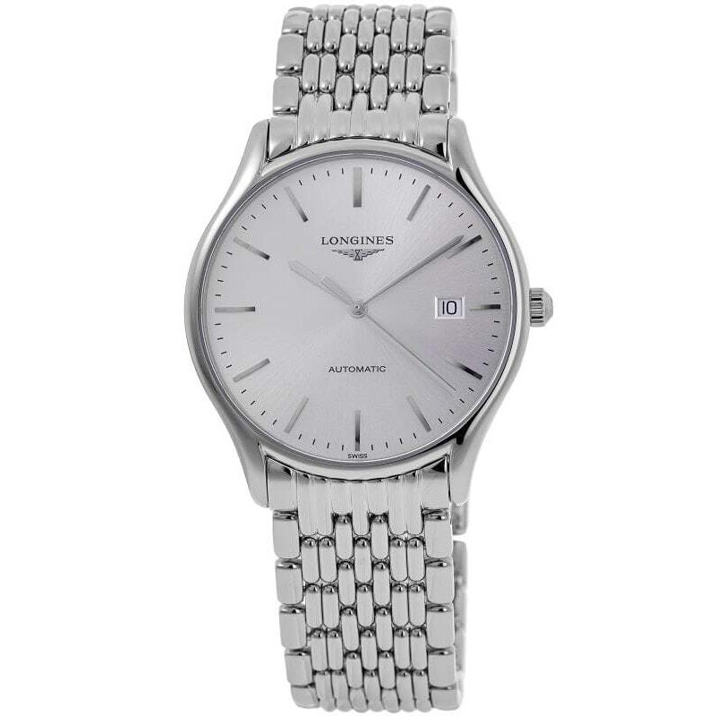 Longines Lyre Automatic 38mm Silver Dial Steel Men`s Watch L4.960.4.72.6