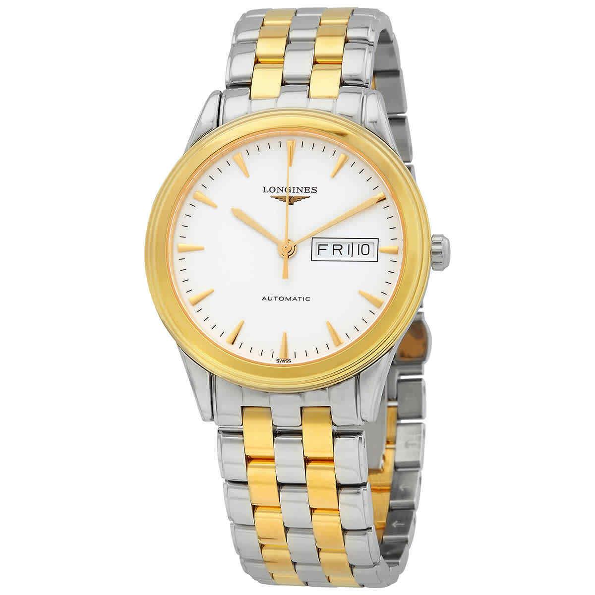 Longines Automatic White Dial Watch L4.899.3.22.7