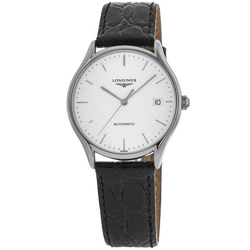 Longines Lyre Automatic 35mm White Dial Leather Unisex Watch L4.860.4.12.2