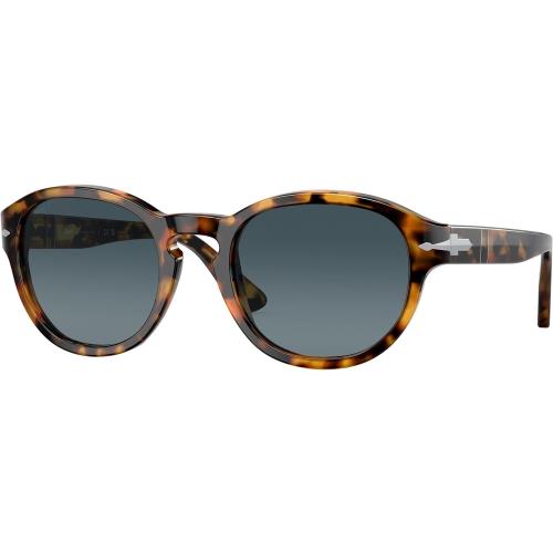 Persol PO3304S 1052S3 Madreterra Blue Polarized 50 mm Unisex Sunglasses