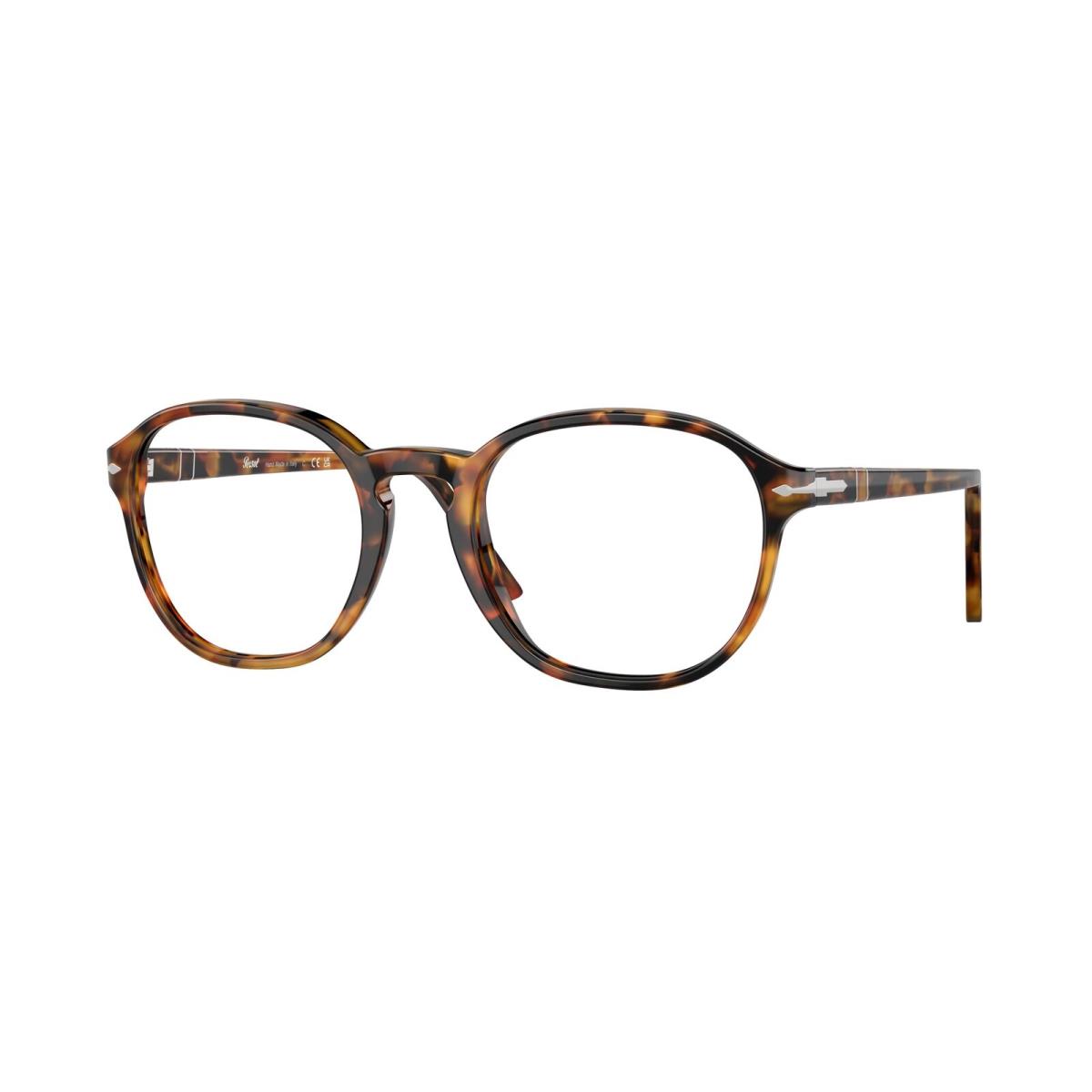 Persol PO3343V 1052 Madreterra Clear 51 mm Unisex Eyeglasses
