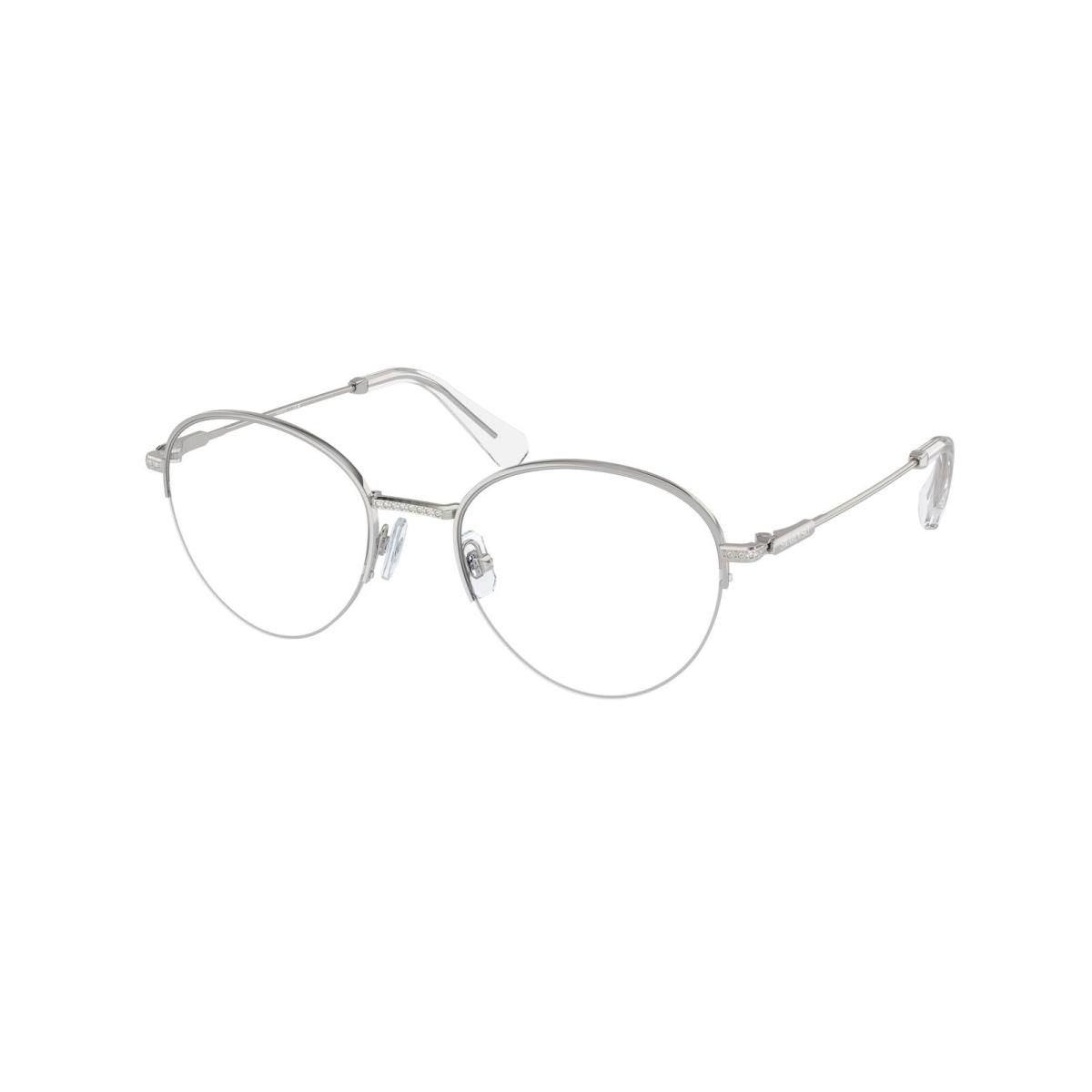 Swarovski SK1004 4001 Silver Demo Lens 49 mm Women`s Eyeglasses