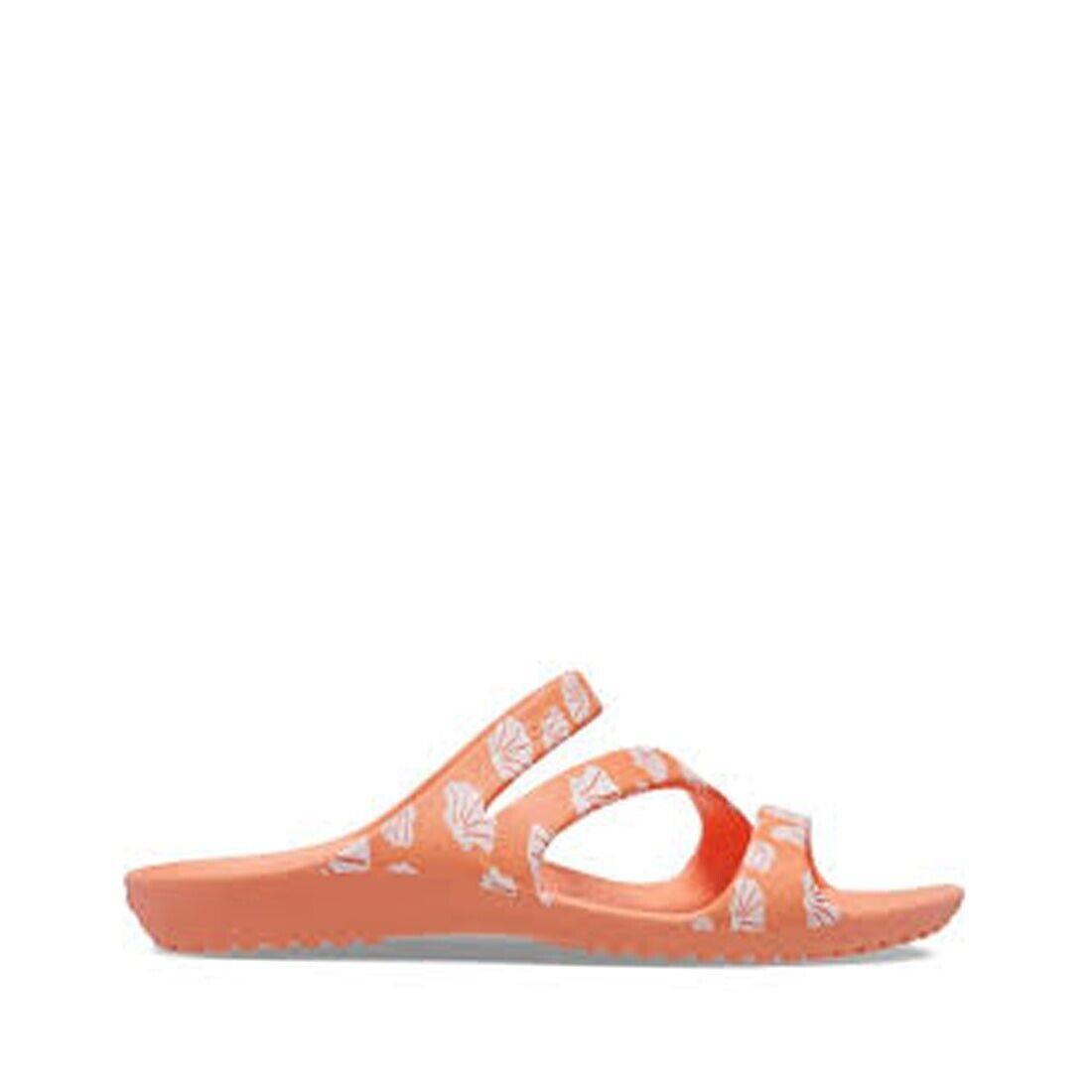 Crocs Kadee II Strappy Papaya/multi 206894-83F Women Slides - Orange