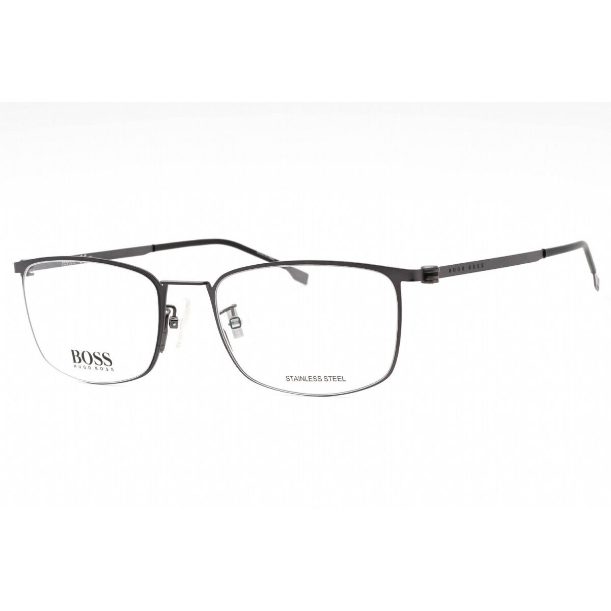 Hugo Boss 1351/F Svk Eyeglasses Matte Ruthenium Black Frame 55mm