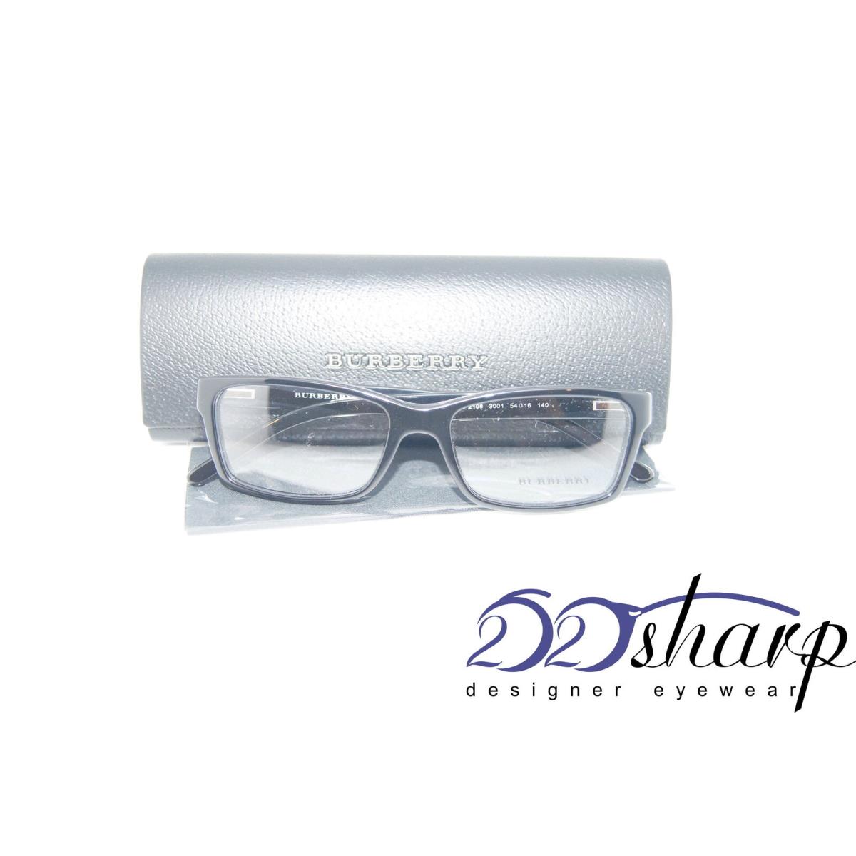 Burberry Eyeglasses-be 2108 3001 54 Black