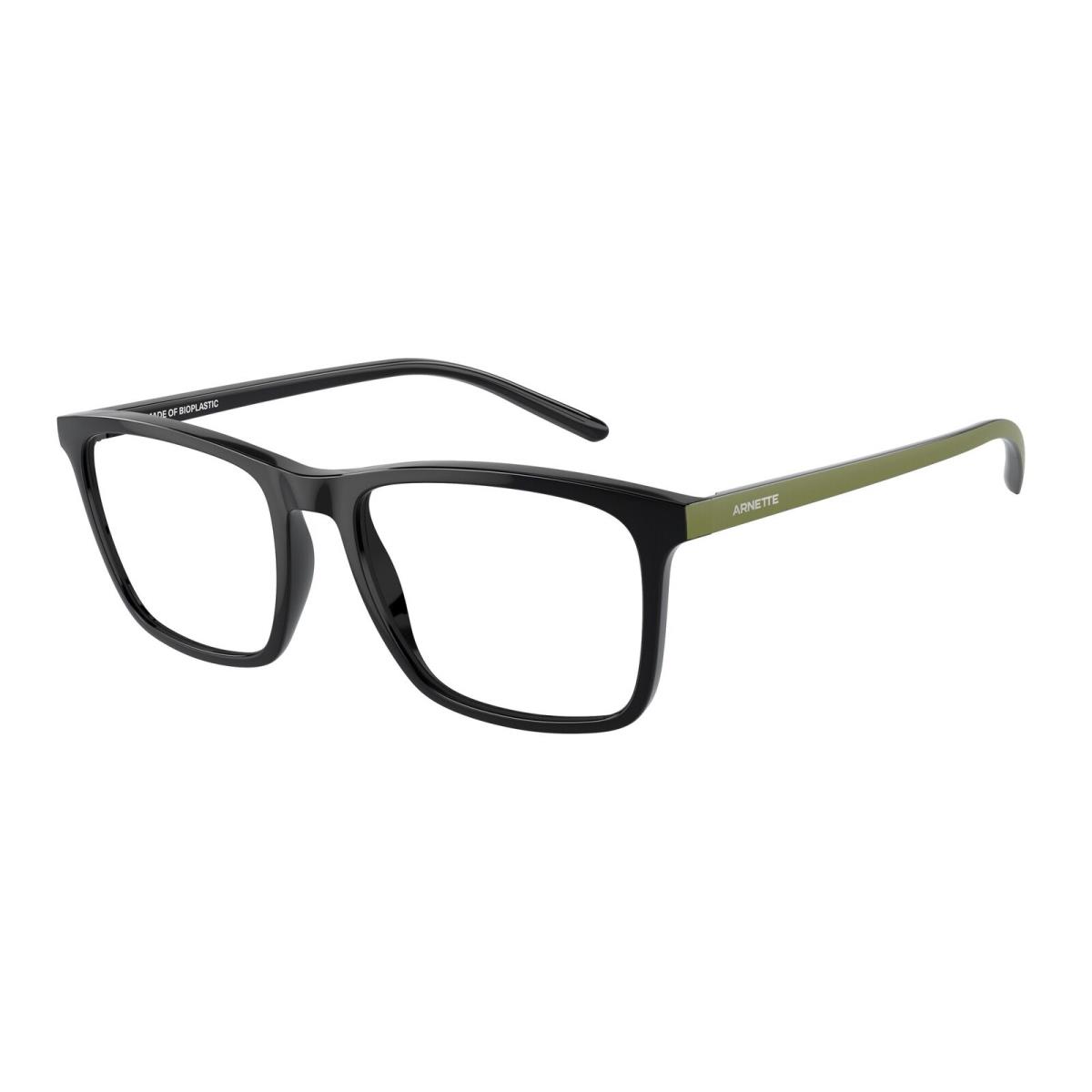 AN7209 2889 Frogface Black Transparent 52 mm Men`s Eyeglasses by Arnette