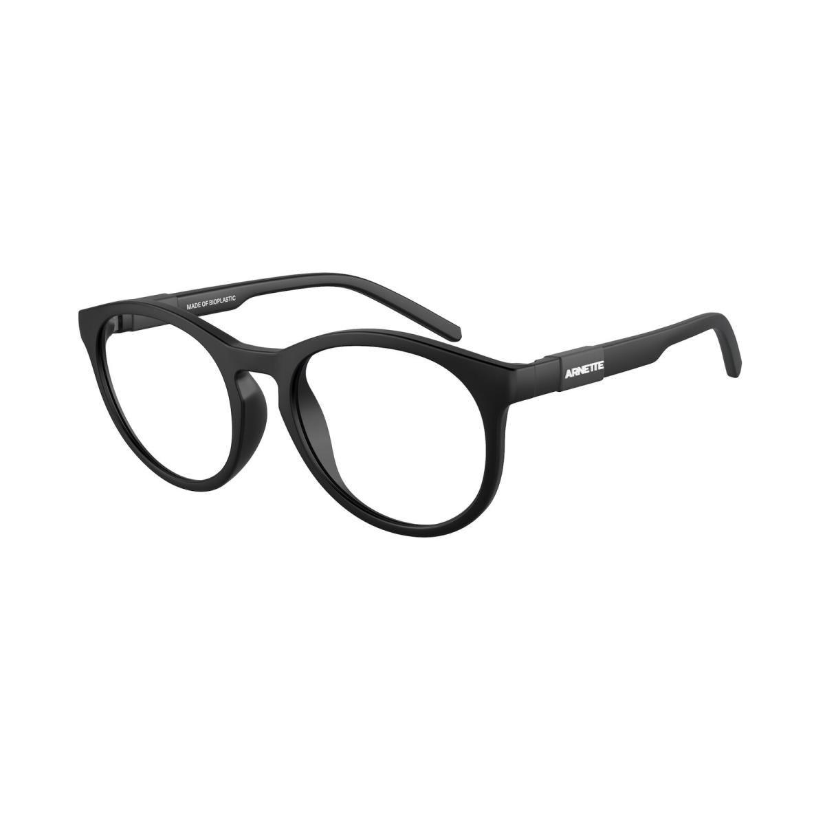 AN7225 2758 C Gerdi Matte Black Transparent 49 mm Men`s Eyeglasses by Arnette