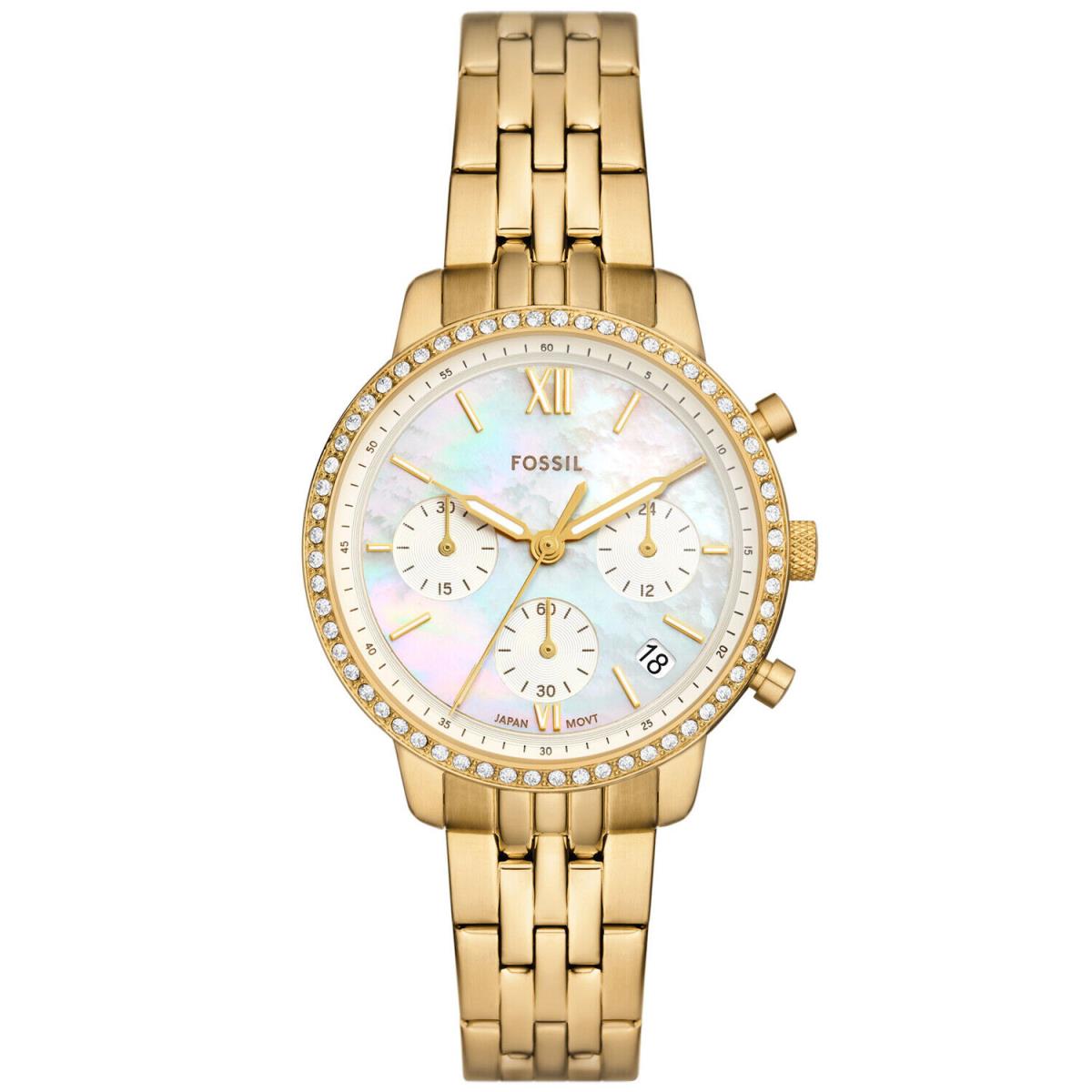 Fossil Women`s Neutra Multicolored Mop Dial Watch - ES5358