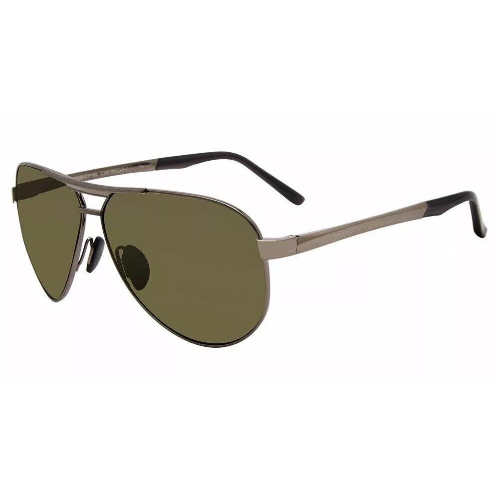 Porsche Design P8649 Sunglasses Sun Glasses I Gun 62mm Men