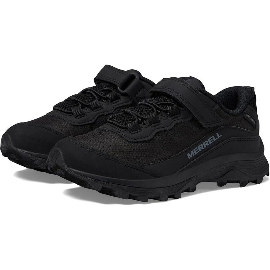 Merrell Moab Speed MK266277 Sneaker Kids 5 Black Low A/c Waterproof Shoes FZP165