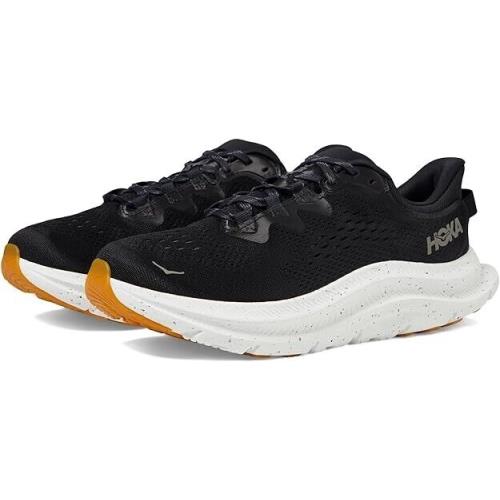 Hoka One One Kawana 2 1147930-BWHT Sneakers Men`s 7.5 Black White Shoes FZP252