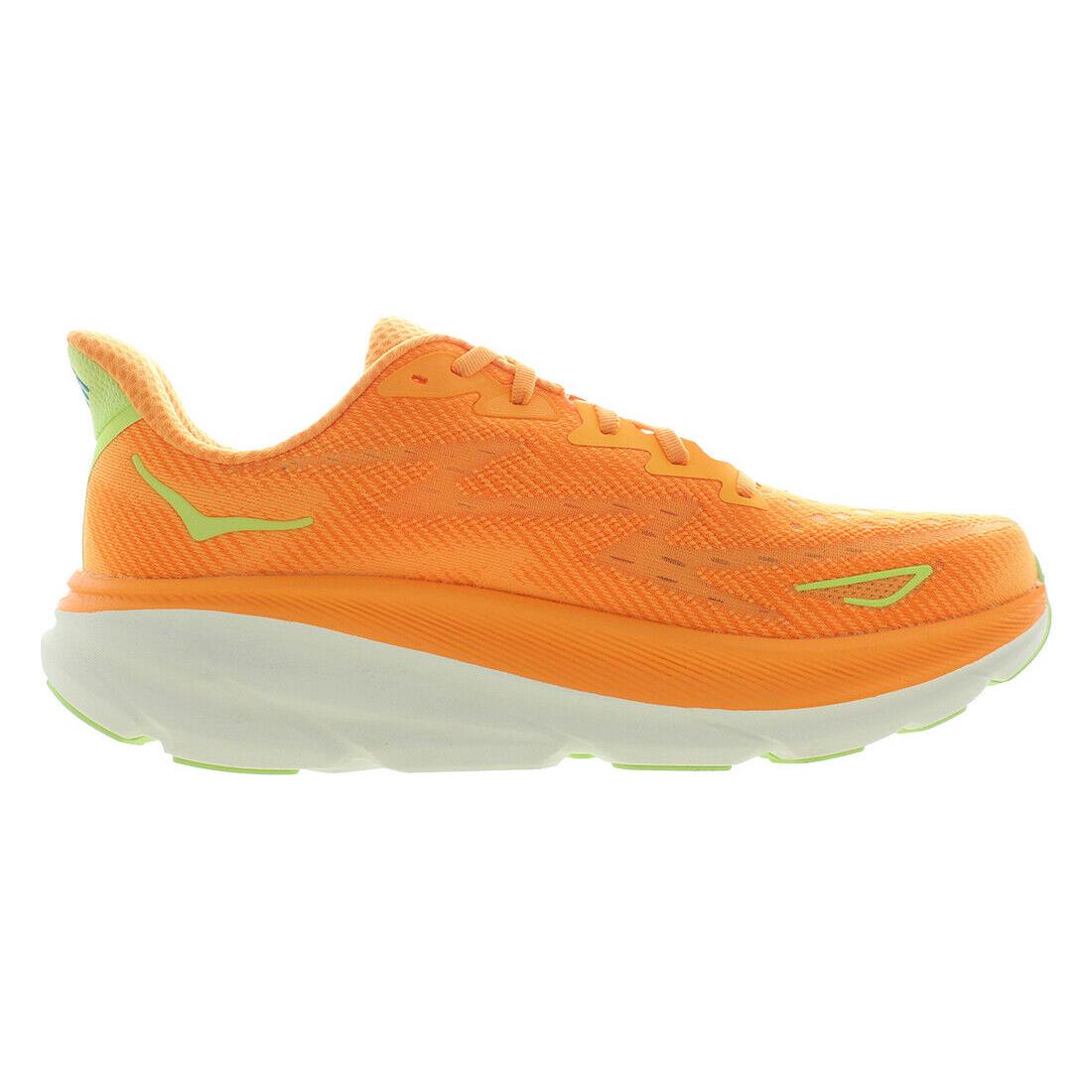 Hoka Clifton 9 Mens Shoes - Solar Flare/Lettuce Retail