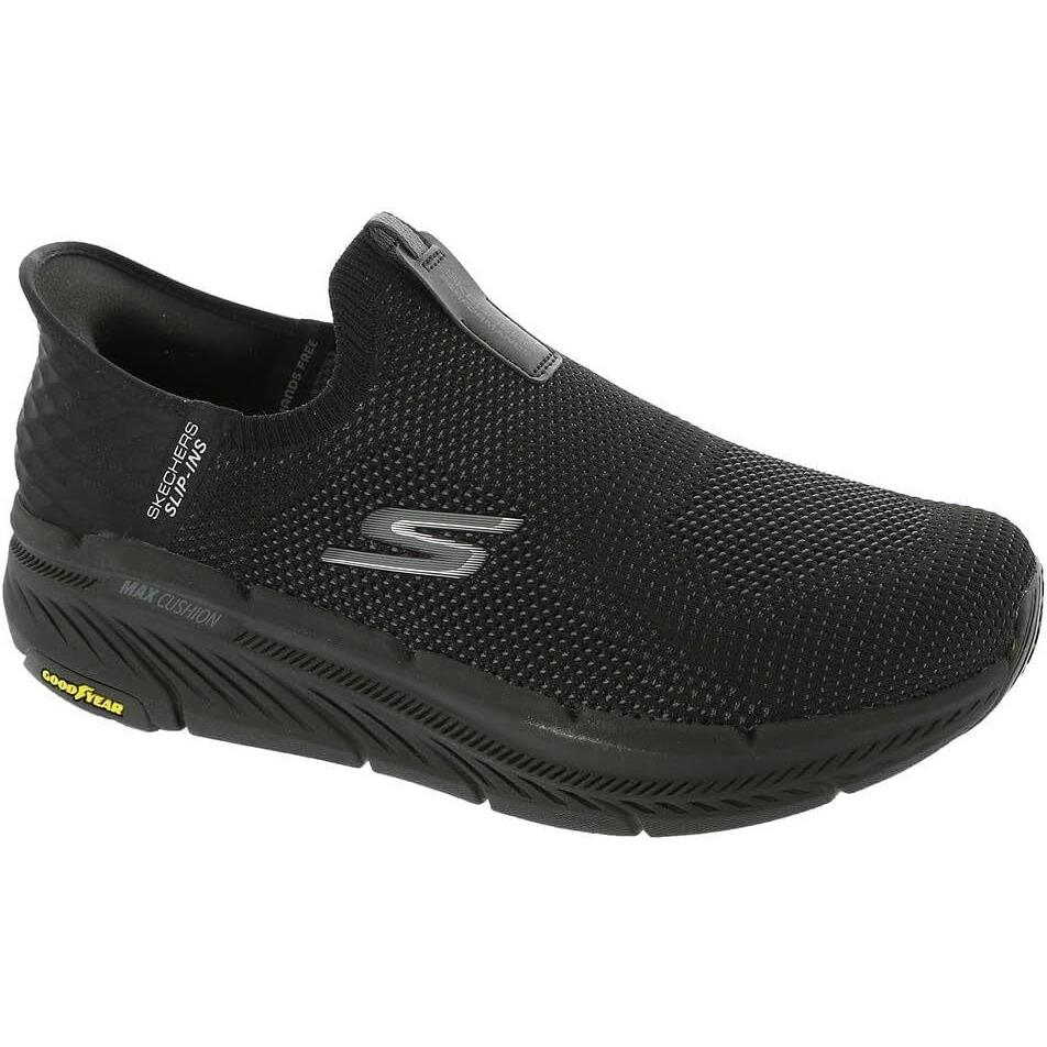 Skechers Men`s Max Cushioning Premier 2.0 Washable Shoes Black/black Sizes