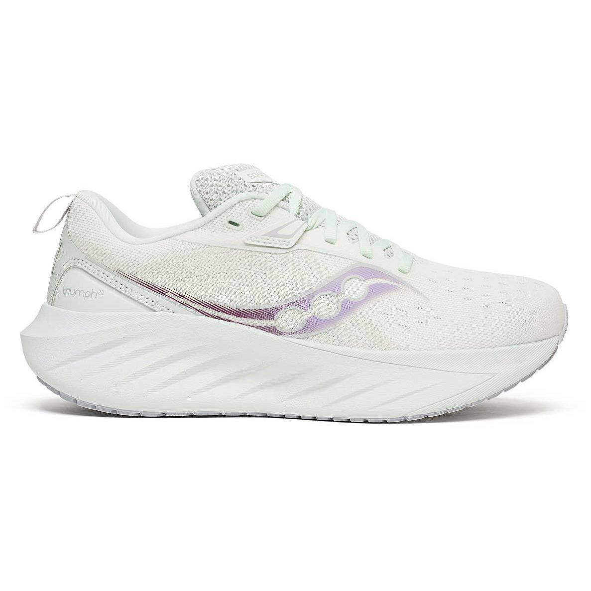 Saucony Triumph 22 Running Shoe in Various Colors Women`s US Sizes 7-15 - White/Foam