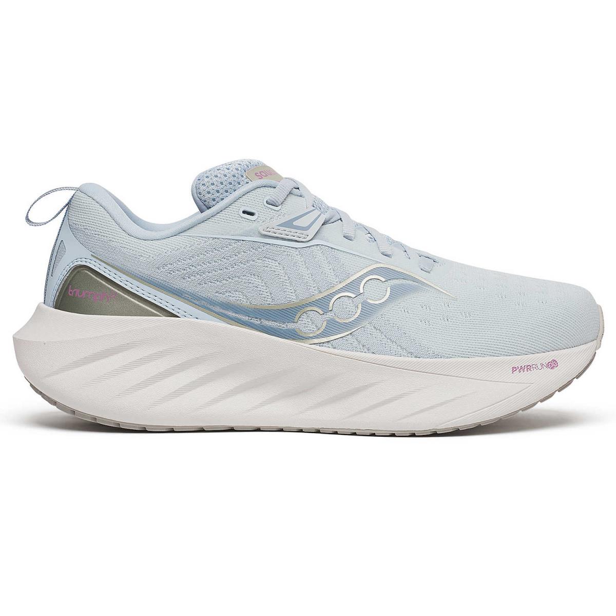 Saucony Triumph 22 Running Shoe in Various Colors Women`s US Sizes 7-15 Vapor/Moon