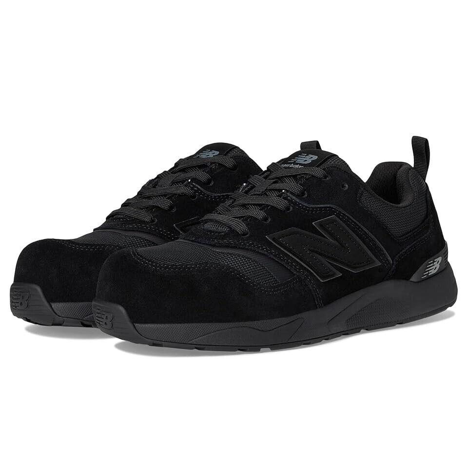 New Balance Elite Lite SD Work Safety Shoes Men 8.5 Black Composite Toe ZPO937 - Black