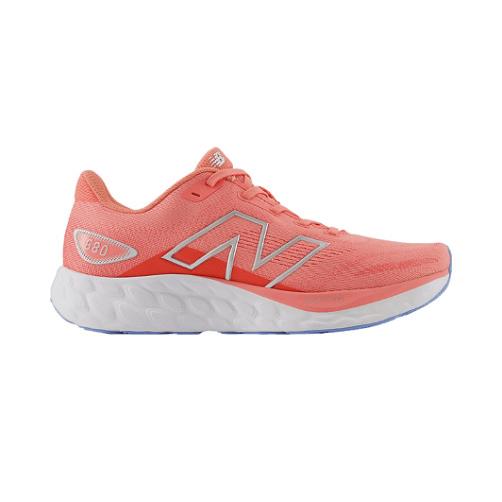 New Balance W680RP8-D Fresh Foam 680V8 Wmn`s Wide Sunfade Red Knit Running Sho