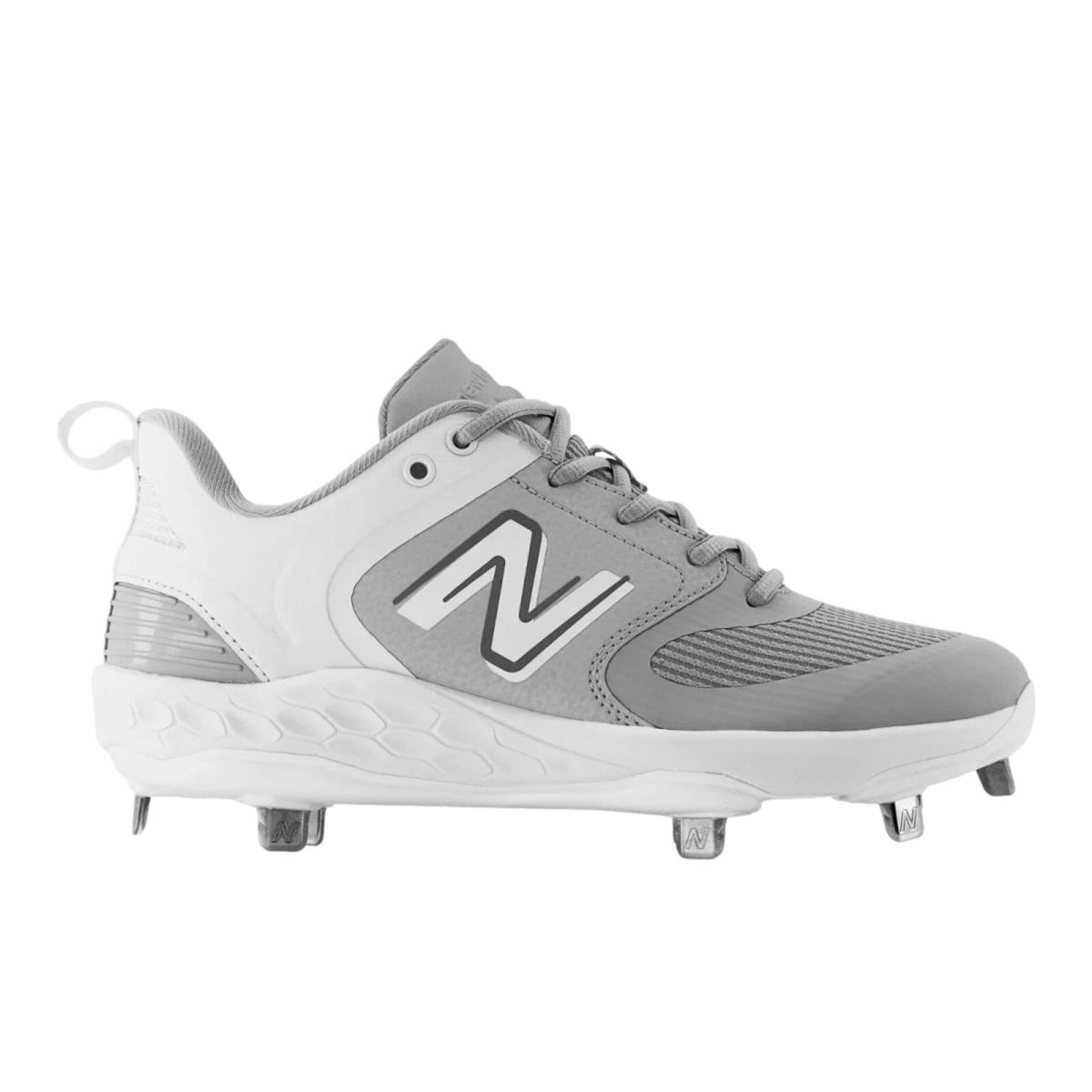 New Balance Fresh Foam x Velo V3 Metal Grey/white SMVELOG3 Women`s Size 6.5