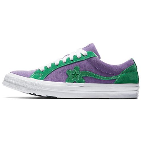 Sz 10 - Converse One Star Ox Tyler The Creator Golf Le Fleur 162128C - Purple