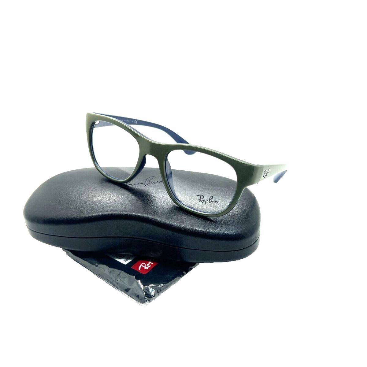 Ray-ban Eyewear RB 7191 8144 51 19 140 Green Over Blue Unisex Glasses Italy