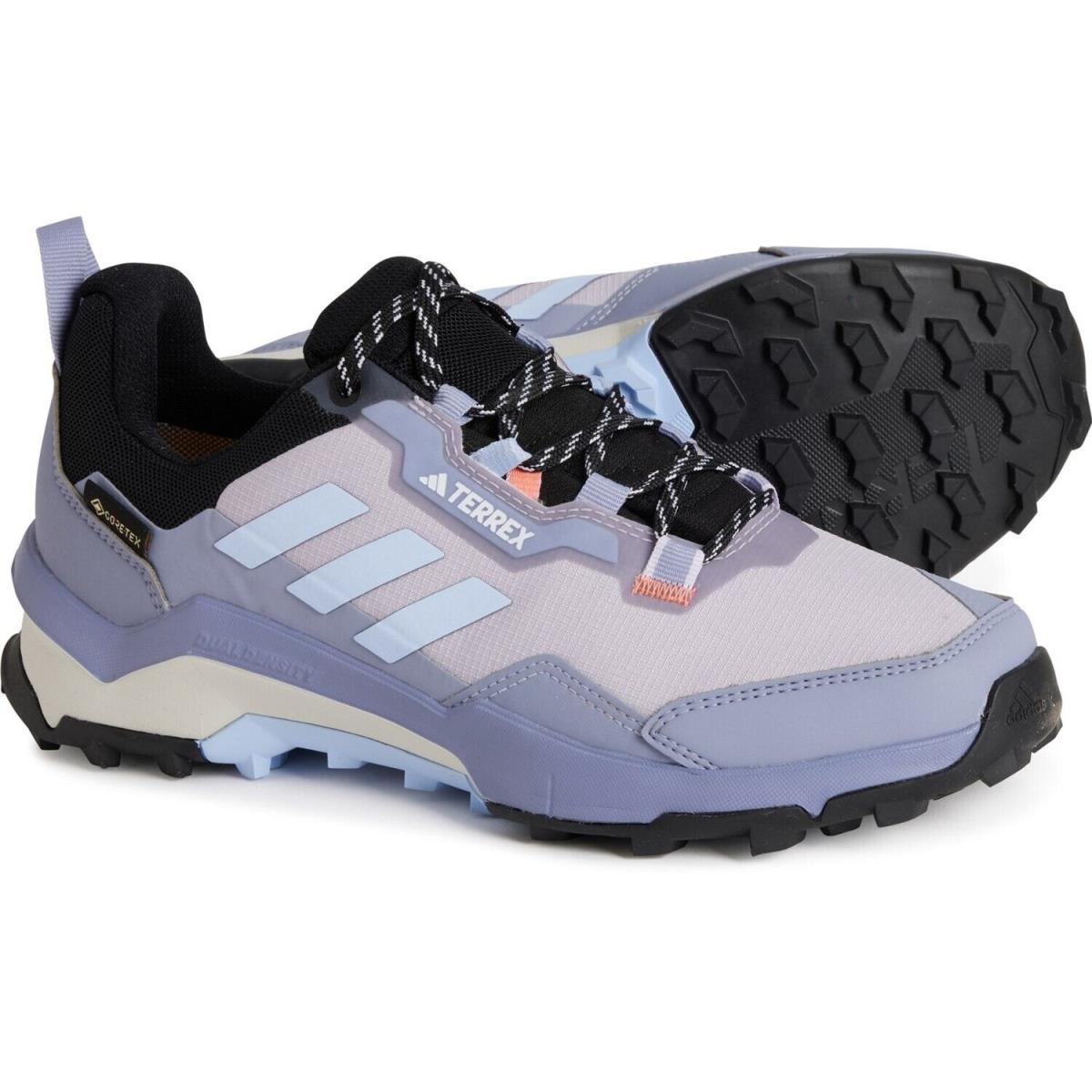 Adidas Terrex AX4 Shoes Size 7.5 Womens Hiking Outdoor Silver Violet/blue Dawn - Beige