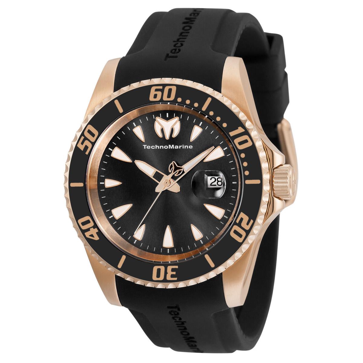 Technomarine Men`s Manta Sea 42mm Quartz Watch TM-220117