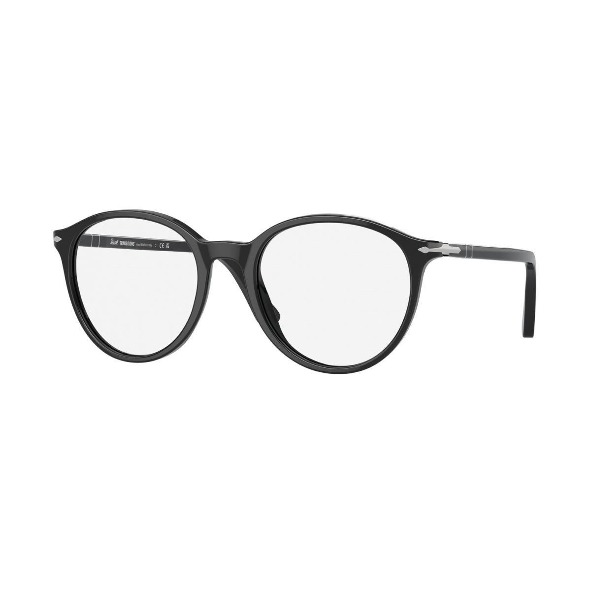 Persol PO3350S 95 GG Black Transitions Clear To Sapphire 56 mm Unisex Sunglasses