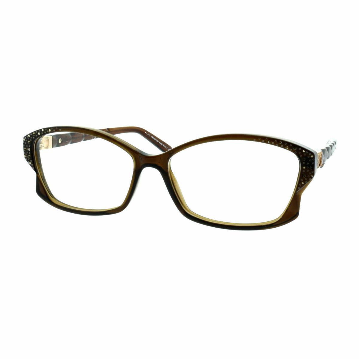 Swarovski SK5041 048 Brown Butterfly Women Optical Frames Eyeglasses