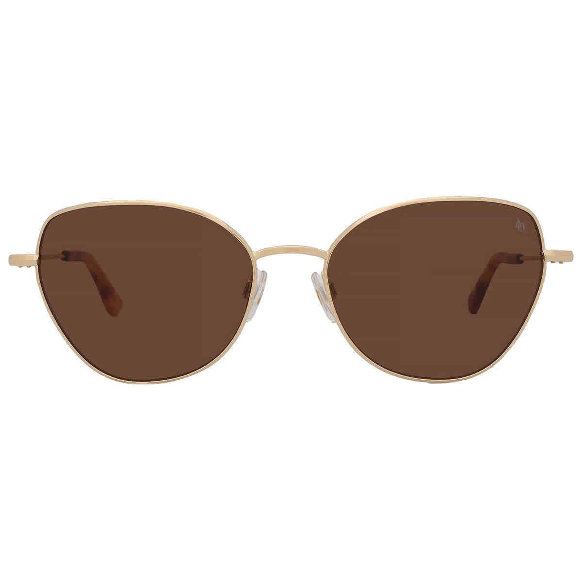 American Optical Brown Cat Eye Ladies Sunglasses Whitney 3 58 Whitney 3 58