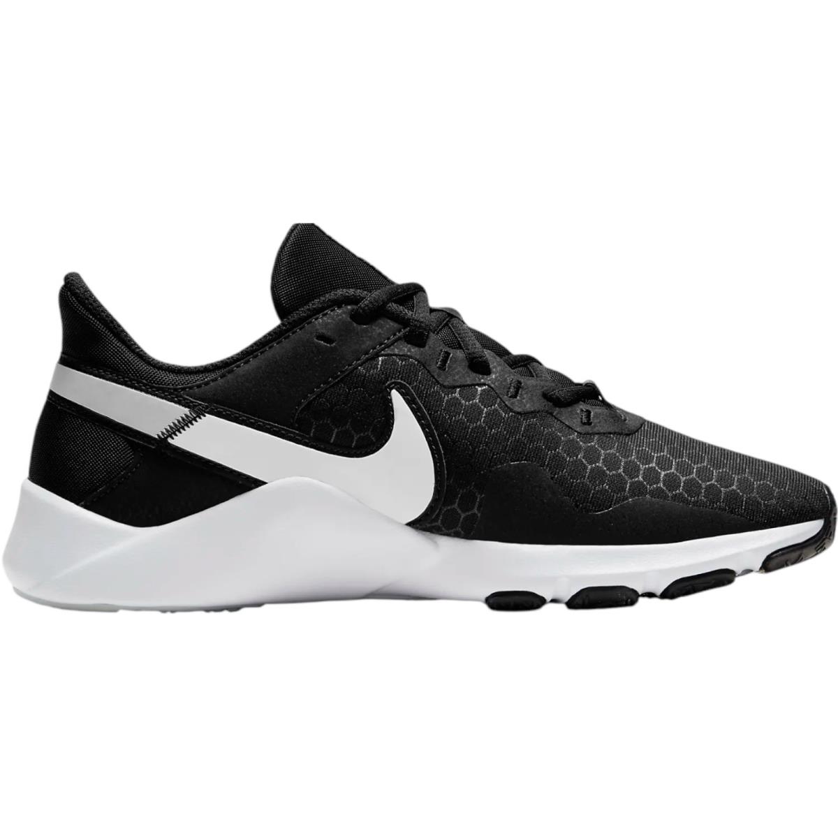 Nike Legend Essential 2 Women`s Training Shoes All Colors US Sizes 6-11 - Black/Pure Platinum/White