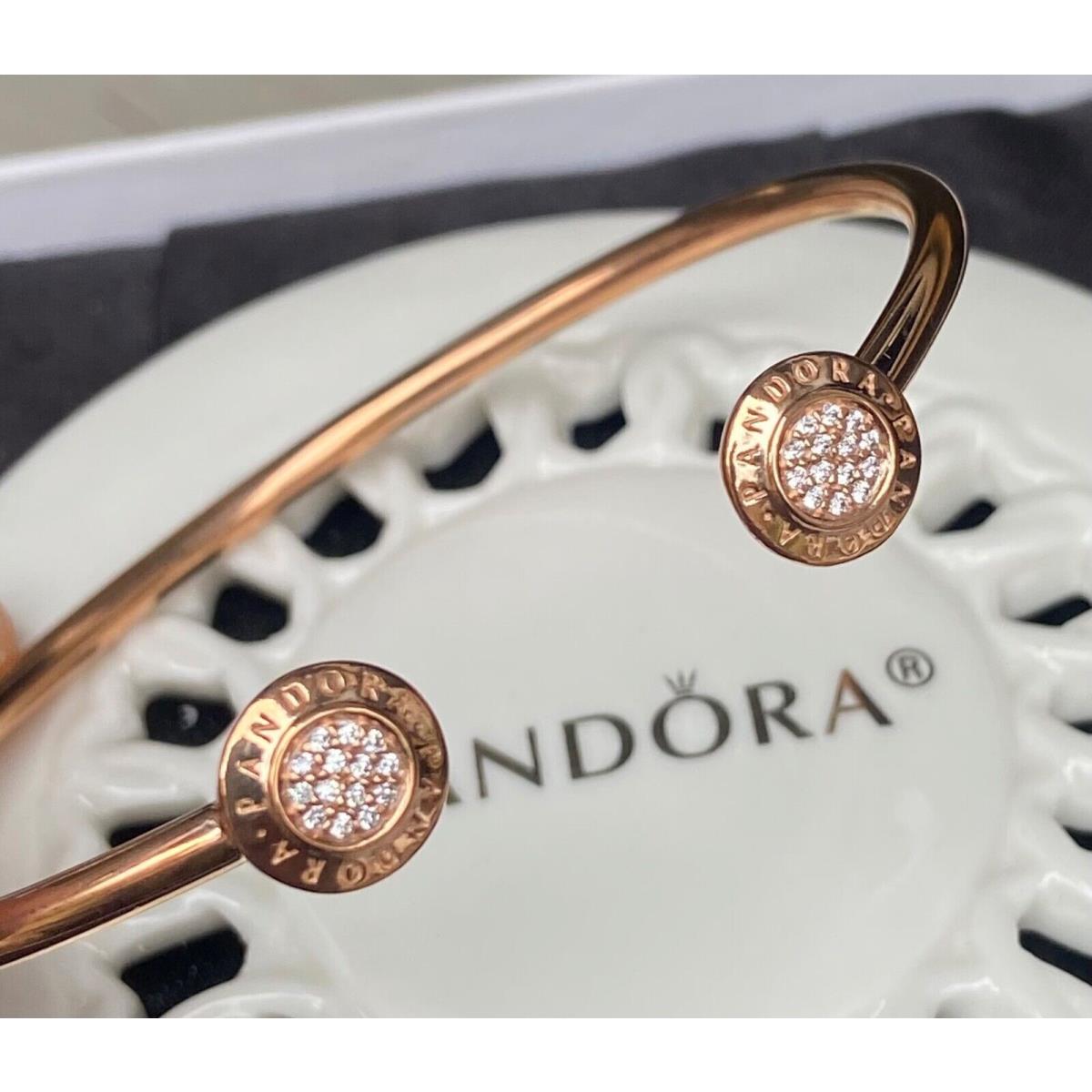 Pandora Moments Signature Bangle 580528CZ