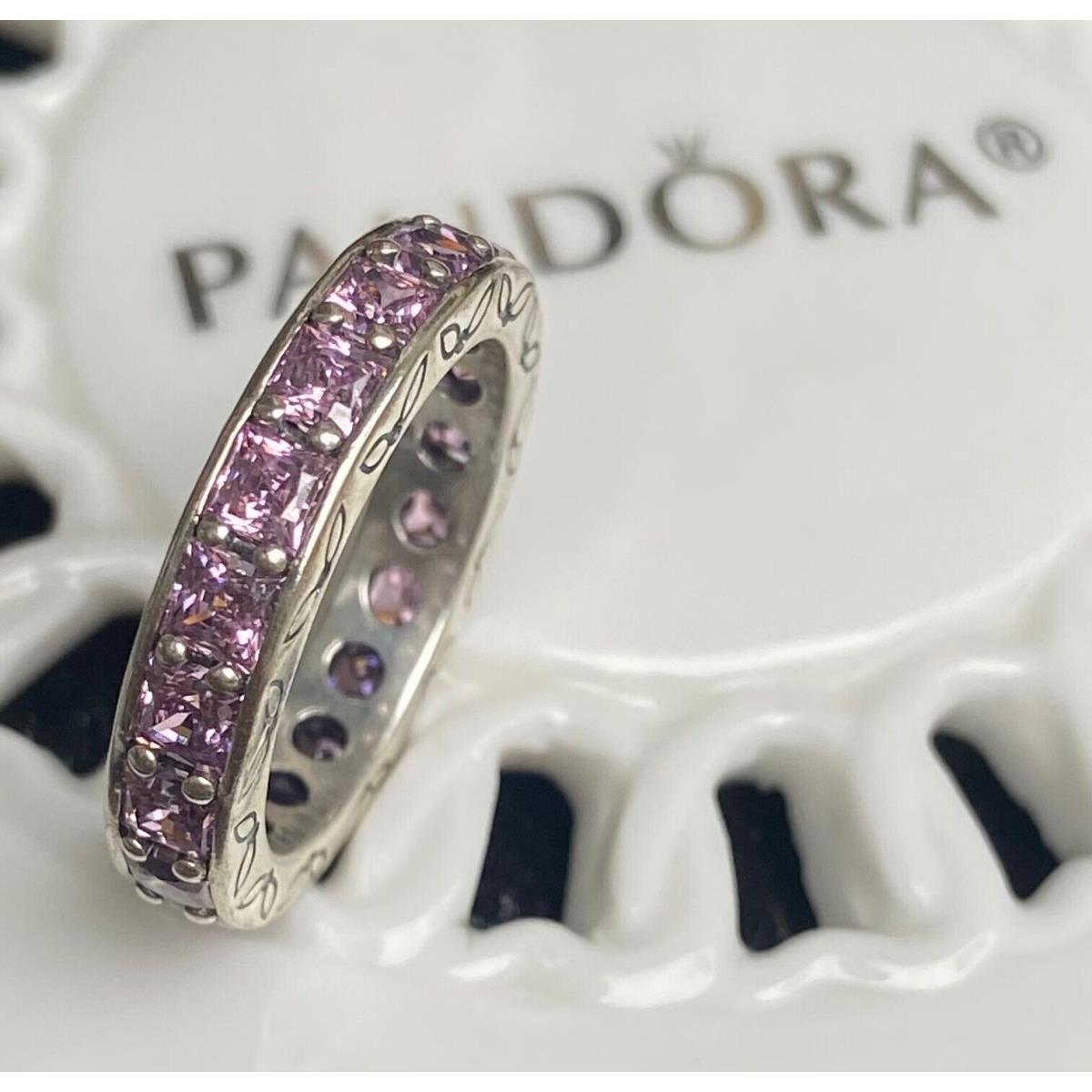 Pandora Pink Infinity Ring 190894PCZ