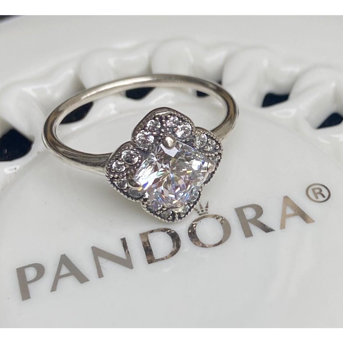 Pandora Crystallized Floral Fancy Ring 190966CZ