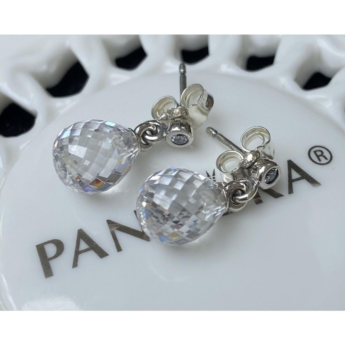 Pandora Geometric Drops Earrings 290595CZ