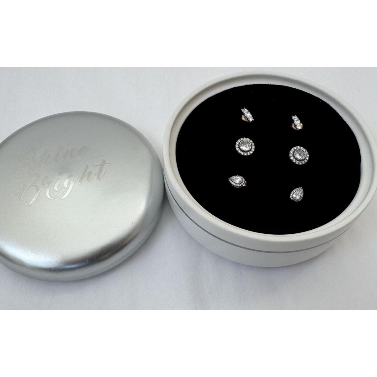 Pandora Sparkle and Shine Stud Earrings Gift Set B800705