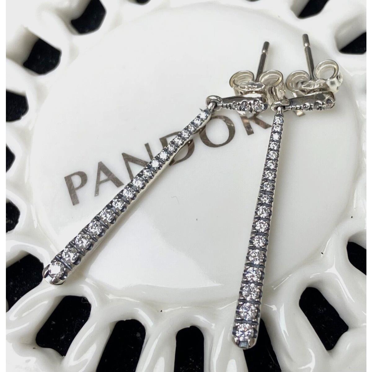 Pandora Shooting Stars Dangle Earrings 296351CZ