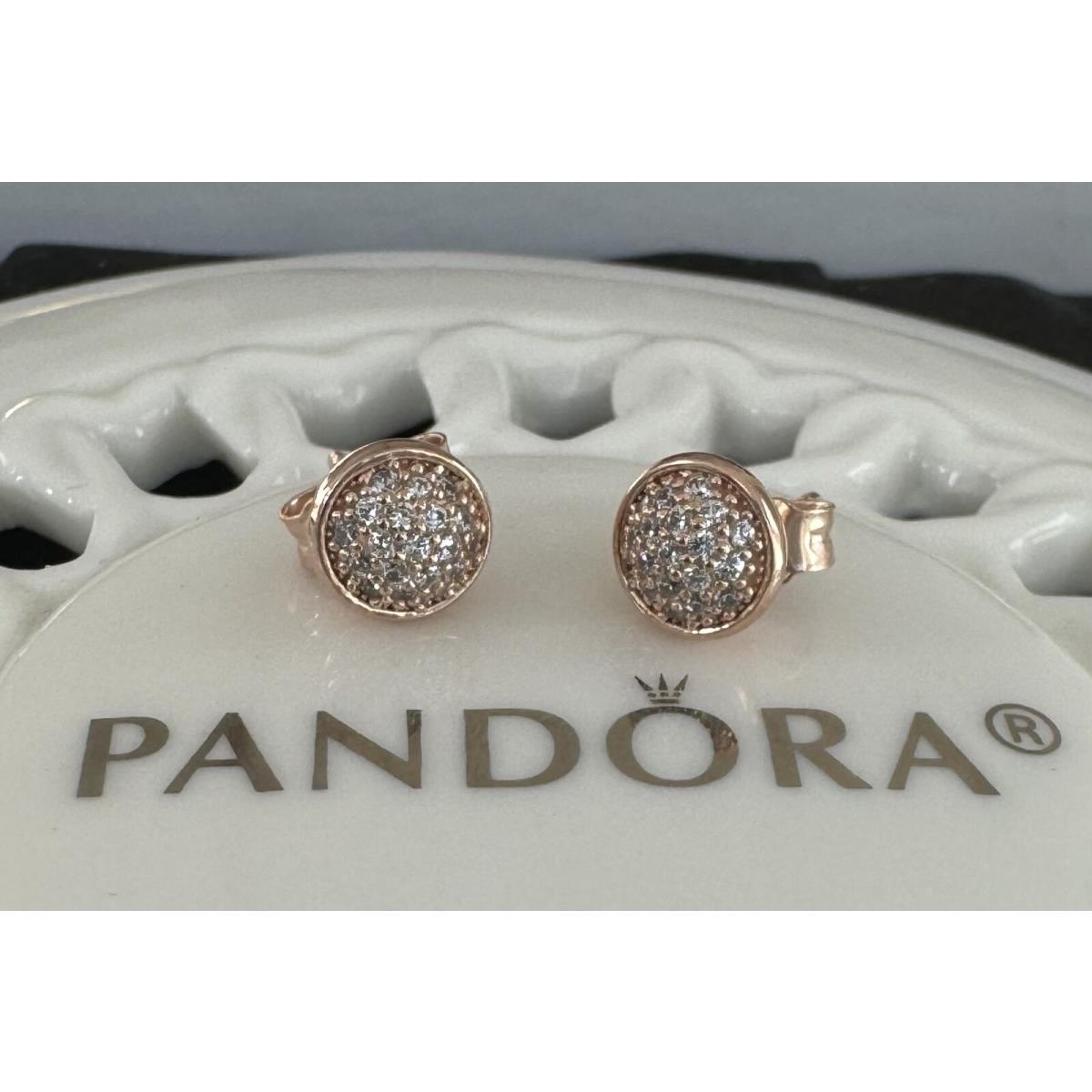 Pandora Rose Dazzling Droplets Stud Earrings 280726CZ