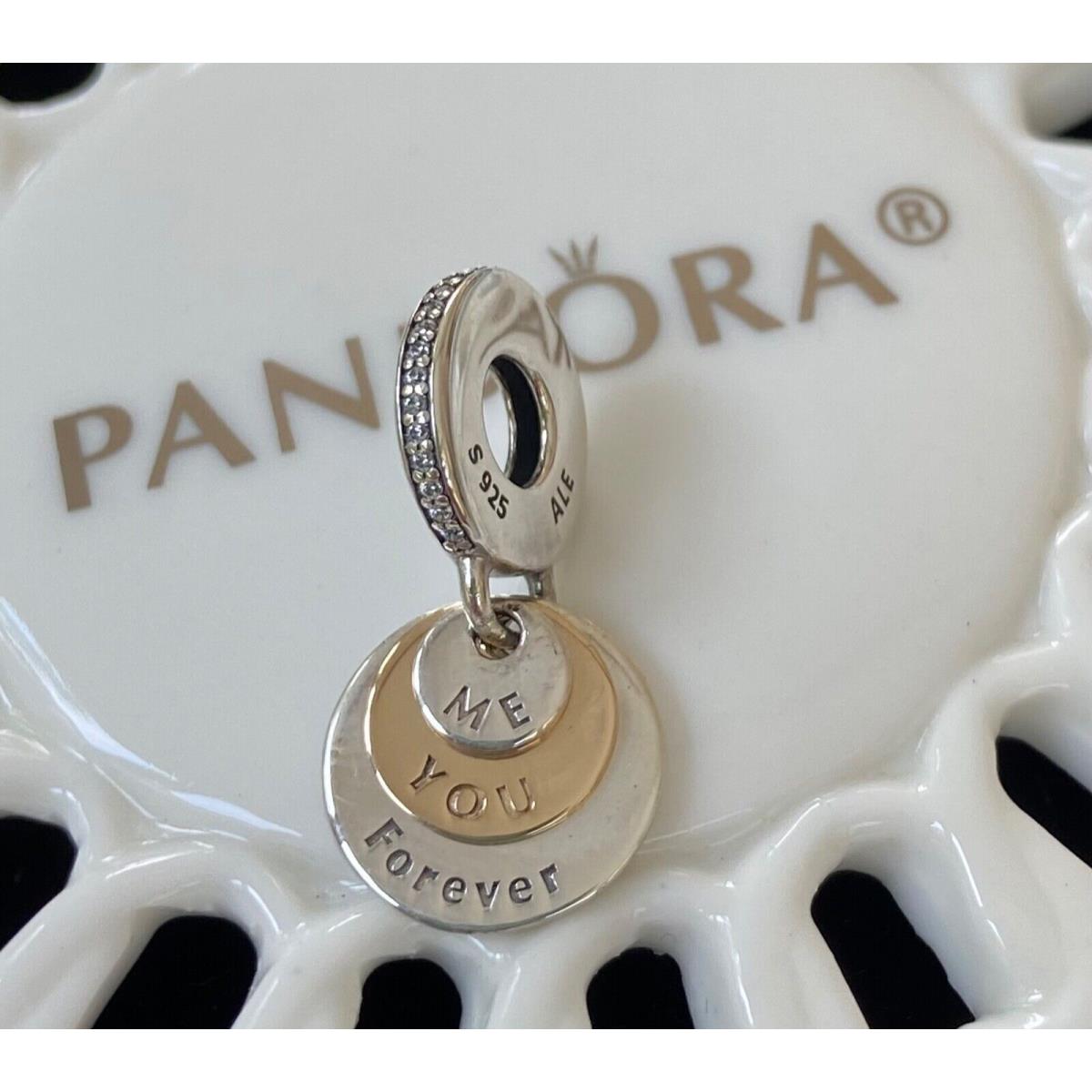 Pandora You Me Forever Dangle Charm 791979CZ
